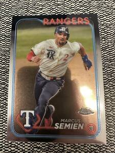 Topps Chrome 2024 Marcus Semien Rangers