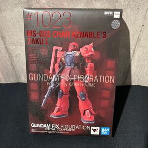 【未開封】ザクⅠ シャア専用機 超合金 バンダイ BANDAI ORIGIN MS-05S GUNDAM FIX FIGURATION METAL COMPOSITE 