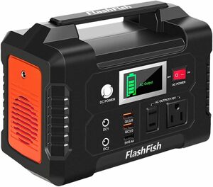 FlashFish ポータブル電源 大容量 小型発電機 40800mAh/151Wh AC(200W 瞬間最大250W) DC(1