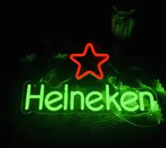 ハイネケン Heineken 看板 ネオンサイン BAR 居酒屋 インテリア