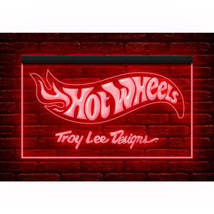 U310 // LED ネオンライトサイン Hot Wheels Toy ホットウィール■サイズ(約)：W300mm x H200mm