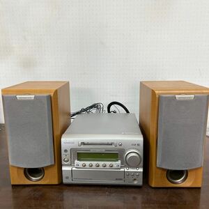 TONO★ KENWOOD ケンウッド　RD-SG55MD CD/MDシステム　& LS-SG550 スピーカー