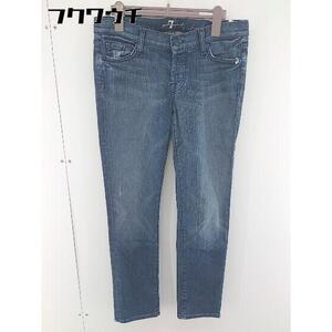 ◇ 7 For All Mankind Josefina ボタンフライ デニム ジーンズ パンツ サイズ25 インディゴ レディース