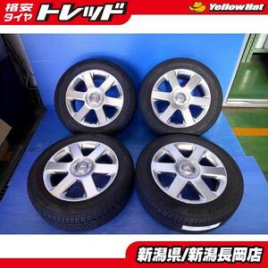 エクストレイル エルグランド等に 中古 2021年製夏タイヤ 中古 アルミ KUSTONE Freely F11 215/60R17 日産純正 6.5J +45 5穴 PCD114.3 条