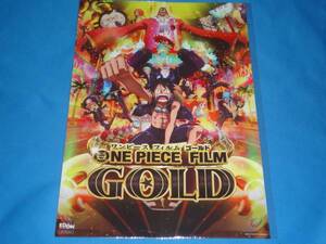 A３ポスター　ポリプロピレン製　ONE PIECE FILM GOLD ワンピースフィルムゴールド 未使用