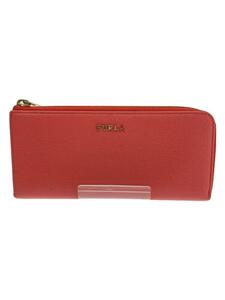 FURLA◆長財布/-/PNK/無地/レディース