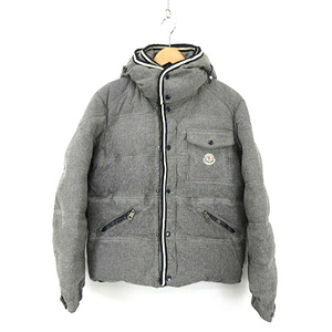 モンクレール MONCLER BRANSON ブランソン ダウンジャケット 820-091-41338-50 グレー 1 メンズ