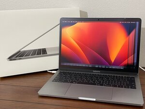 Apple MacBook Pro 13-inch Retinaディスプレイ 2017 メモリ8GB 128GB A1708 MPXQ2J/A Two Thunderbolt 3 ports ジャンク 箱付き