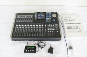 TASCAM タスカム DP-24SD マルチトラックレコーダー DIGITAL PORTASTUDIO 24トラック HM-4 取説付き 7010091411