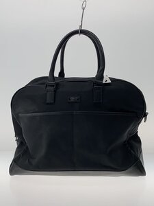 BURBERRY BLACK LABEL◆ボストンバッグ/ナイロン/BLK/BKL80-200-09