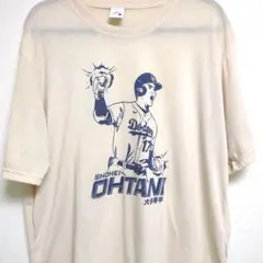 ドジャース球場先着配布　大谷翔平Tシャツ　XL　非売品