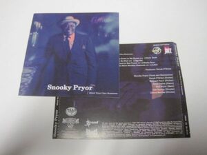 Snooky Pryor - Mind Your Own Business ペーパーアートのみ CD欠品