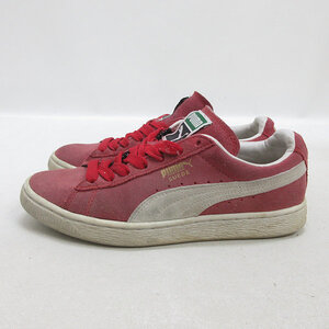 D■【23.5cm】プーマ/puma スウェード クラシック 35263405■赤/LADIES/40【中古】