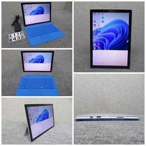 秒速起動 Core i5第6世代/ 8GB / 爆速SSD 256GB◆MICROSOFT SURFACE PRO 1724◆2in1◆タッチパネル12.5型2K◆カメラ◆Win11◆Office2021付