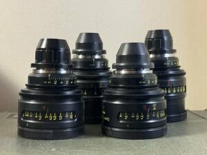 Cooke S4 T2.0 ４本レンズセット