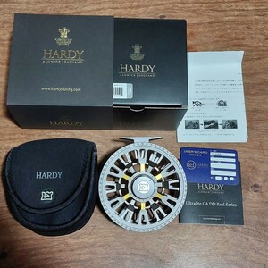 HARDY Ultralite CADD FWS-TI-9000 WF10+150M ハーディ ウルトラ ライト　ラージアバー ディスクドラグ サーモン　美品