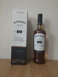 【1円〜 限定品】BOWMORE ボウモア 12年 700ml 40％ 箱付き SCOTCH スコッチ　検索 響 秩父 嘉之助 山崎 白州 イチローズモルト