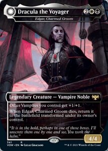 MTG ■金/英語版■ 《航海者ドラキュラ/Dracula the Voyager》★ショーケースFOIL★ イニストラード:真紅の契り VOW