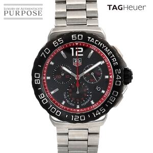 タグホイヤー TAG Heuer フォーミュラ1 CAU1116 クロノグラフ メンズ 腕時計 デイト ブラック クォーツ ウォッチ Formula 1 90262187