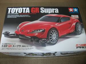 ☆【激安目玉商品】【S03】ミニ四駆　ＧＲスープラ　長期保管未使用/未組立　詳細不明　現状　一応ジャンク扱！