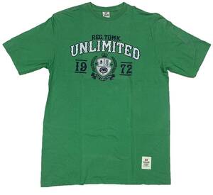 [並行輸入品] ECKO UNLTD エコー アンリミテッド 1972 ロゴプリント 半袖 Tシャツ (グリーン)　L