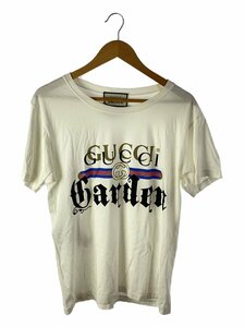 GUCCI◆garden/Tシャツ/XS/コットン/WHT/506224