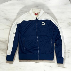 古着 送料無料 PUMA TRACK JACKET プーマ トラックジャケット ジャージ 【Vintage】