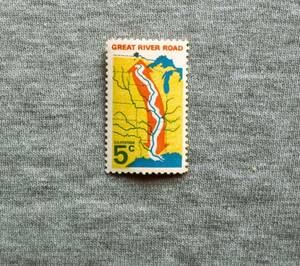 USA249　アメリカ　1966年　グレートリバーロード　5セント　単片切手1枚