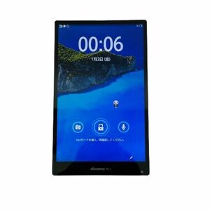 【docomo/SHARP】AQUOS PAD アクオス SH-06F タブレット 初期化済み 通電・IMEI〇 ★10452