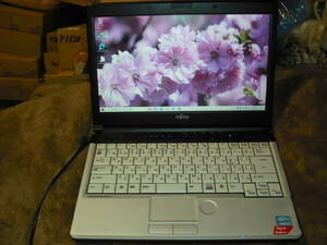 富士通 LIFEBOOK S761/D　Win10 Home 32bit　Intel Core i5-2520M 2.50GHz　4GB 250GB　13.3型　ブラック系　L-Office　AC付 ◇p1136◇