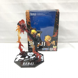 【中古】バンダイ フィギュアーツZERO サンジ -Battle Ver. ※箱イタミ 開封品 ワンピース