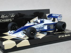 1/43 ブラバムBMW BT52 R.パトレーゼ サンマリノGP 1983