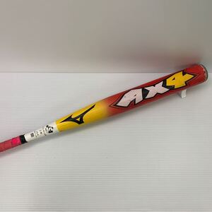 B-6308 ミズノ mizuno ミズノプロ AX4 ソフトボール用 3号 84cm 複合バット 2TP-51440 野球 中古