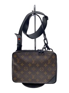 LOUIS VUITTON◆ユティリティ・フロントバッグ_モノグラム・ソーラーレイ_BRW/PVC/BRW//