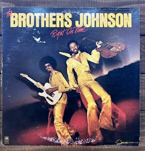 The Brothers Johnson / Right On Time (LP) GP-2046 国内盤 ブラザーズ・ジョンソン　Quincy Jones