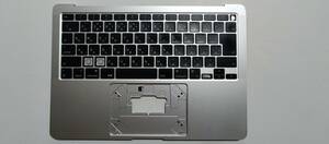 ★動作確認済★Macbook Air 2020 A2337 (M1) JIS配列キーボード　パームレスト　シルバー色 ②