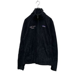 patagonia ジップアップ フリースジャケット M レディース ブラック パタゴニア アウトドア 古着卸 アメリカ仕入 a606-6871