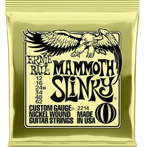 ERNIE BALL #2214 Mammoth Slinky 3弦ワウンド 012-062 アーニーボール エレキギター弦