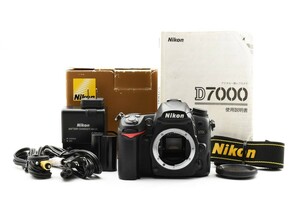 4070 【良品】 Nikon D7000 16.2 MP Digital SLR Camera ニコン デジタル一眼レフカメラ 0923