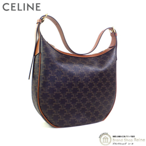 セリーヌ （CELINE） ミディアム エロイズ キュイル トリオンフ ハンド ショルダー バッグ 11471 タン（新品）