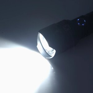 超人気 懐中電灯 ライト 超強力 超高輝度7500ルーメン ハンディライト CREE XHP99 ledライト キャンプ 軍用 最強 小型 USB充電式 S117