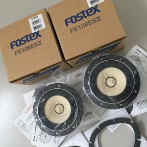 ○【２個セット】FOSTEX フォステクス FE108ESⅡスピーカー オーディオ パーツ 部品 箱・取説付き 保管品(NF240914)303-466-②