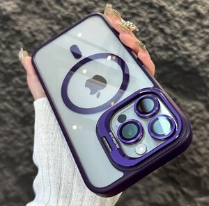 iPhone 11 磁気 耐衝撃 ケース カバー デラックスケース ワイヤレス充電 レンズ保護 ①