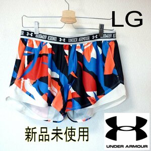 新品未使用●送料無料◆(レディースLG)アンダーアーマー UNDERARMOUR トレーニングショートパンツ ランニングパンツ/ポケット付き