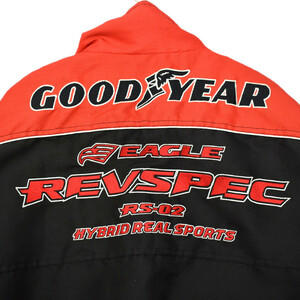 非売品 GOODYEAR グッドイヤー EAGLE REVSPEC RS-02 レーシング ジャケット メカニックジャケット スタッフジャンパー 企業 size.S