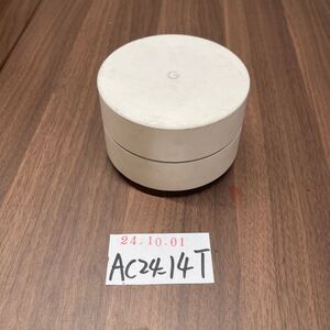 「AC24_14T」google wifiルーター ac-1304 本体のみ　電源コード無し（241001）