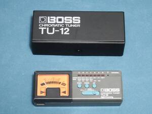 BOSS　TU-12　ケース付　針式　クロマチックチューナー