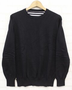 4T2341■SOPHNET 16ss CAMOUFLAGE BORDER BACK PANEL CREW NECK KNIT ソフネット カモフラージュボーダーバックパネルニット セーター