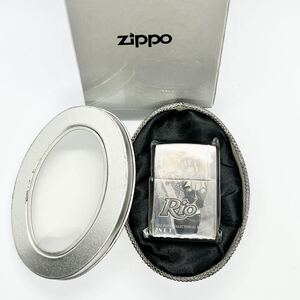 【未使用/希少】ZIPPO ジッポー NET ZIPPO COLLECTION：01 Rio スーパーブラックジャック シリアルNo.有 専用ケース オイルライター 喫煙具