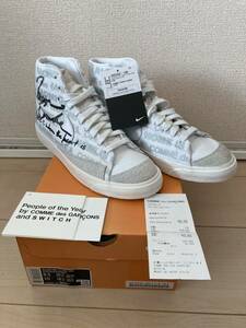 新品 26.5cm■NAOMI OSAKA × COMME DES GARCONS HOMME × NIKE BLAZER MID 